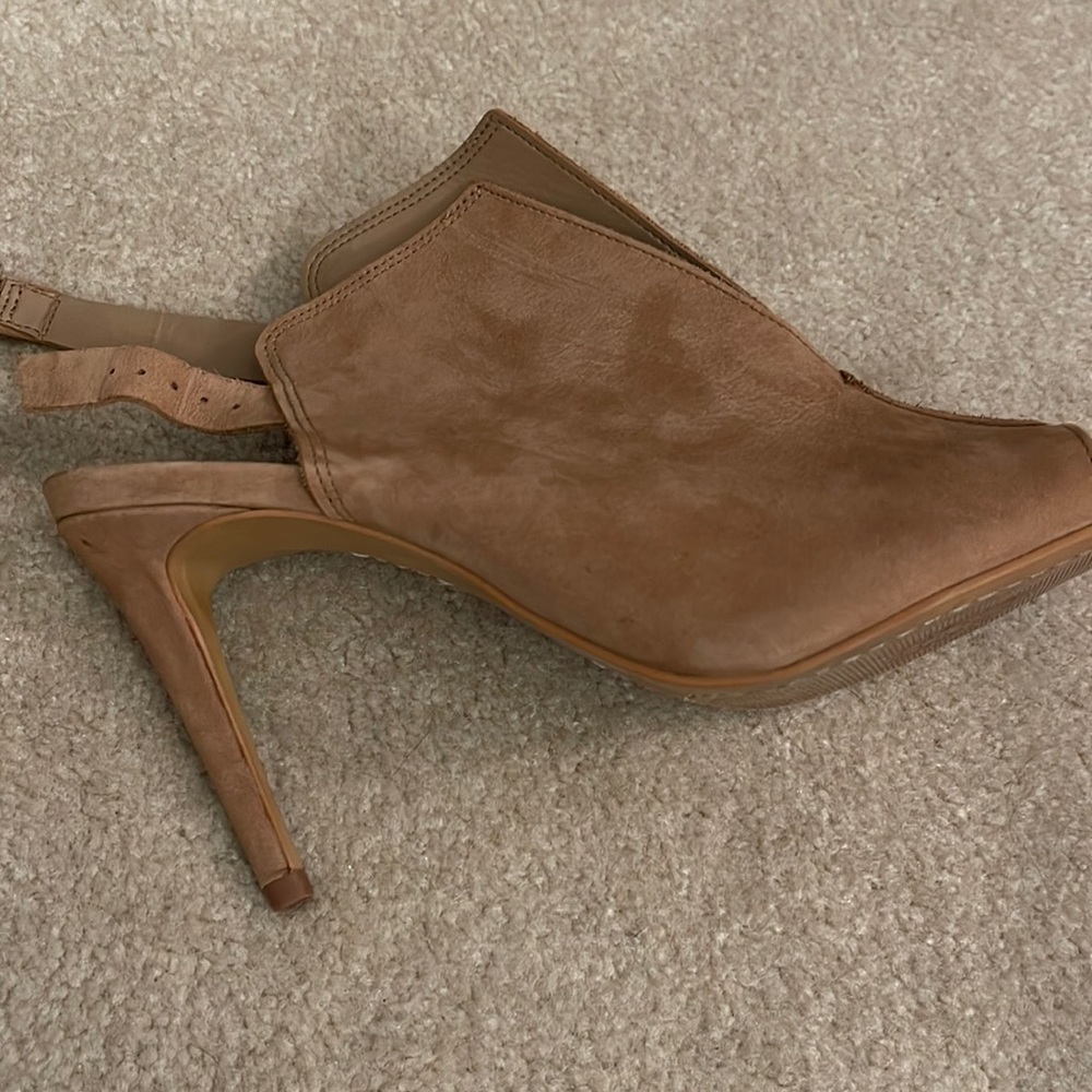 Suede booties